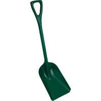 Pelle monobloc perceptible par d&eacute;tecteur de m&eacute;tal, Lame 10" x 14", Longueur de 37-1/2", Plastique, Vert Les Distributions ICE