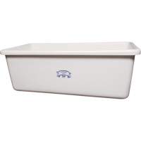 Transport Storage Tub, Plastic, White Les Distributions ICE