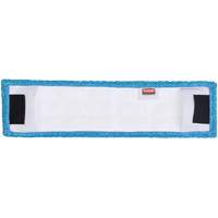 Adaptable Flat Mop Pad, Finishing, Microfibre, 5-1/2" x 19-1/2" Les Distributions ICE