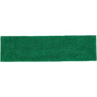 Adaptable Flat Mop Pad, Finishing, Microfibre, 5-1/2" x 19-1/2" Les Distributions ICE