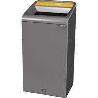 Conteneur pour d&eacute;chets de bidon Configure, Vrac/Bord de rue/De bureau, Acier, 23 gal. US Les Distributions ICE