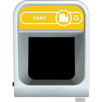 Conteneur pour d&eacute;chets de bidon Configure, Vrac/Bord de rue/De bureau, Acier, 23 gal. US Les Distributions ICE