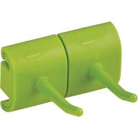 Double Hook Module for Hygienic Wall Bracket Les Distributions ICE