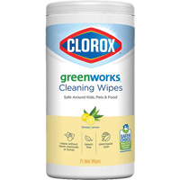 GreenWorks Cleaning Wipes, 75 Wipes Les Distributions ICE