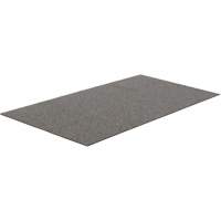 Tapis dint&eacute;rieur/ext&eacute;rieur Tundra, Latex/Polypropyl&egrave;ne, Grattoir Type, Motif Velours touffet&eacute;, 3-1/2' x 15', Charbon Les Distributions ICE