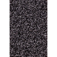 Tapis dint&eacute;rieur/ext&eacute;rieur Tundra, Latex/Polypropyl&egrave;ne, Grattoir Type, Motif Velours touffet&eacute;, 3-1/2' x 15', Charbon Les Distributions ICE