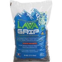 LavaGrip Traction-Aid, Container Size 17.6 lbs. (8 kg), Bag Les Distributions ICE