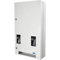 Surface Mounted Double Napkin/Tampon Vendor Les Distributions ICE