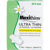 Serviettes Maxi Maxithins ultra minces avec ailes Les Distributions ICE