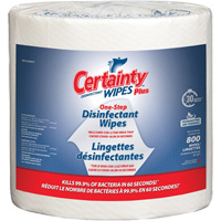 Lingettes d&eacute;sinfectantes, 7-9/10" x 5-9/10", 800 lingettes Les Distributions ICE