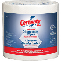 Lingettes d&eacute;sinfectantes, 8" x 6", 1200 lingettes Les Distributions ICE