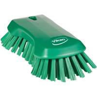 Brosse &agrave; main, Soies Tr&egrave;s ferme, Longueur de 9-1/10", Vert Les Distributions ICE