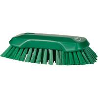 Brosse &agrave; main, Soies Tr&egrave;s ferme, Longueur de 9-1/10", Vert Les Distributions ICE