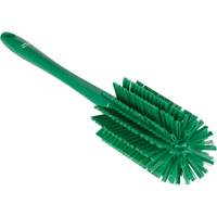 Brosse moyenne avec manche, Soies Ferme, Longueur de 17", Vert Les Distributions ICE