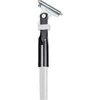 White Clipper Dust Mop Handle, Fibreglass, 1" Diameter, 60" Length Les Distributions ICE