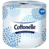Papier hygi&eacute;nique professionnel Cottonelle, 2 Pli, 451 Feuilles/Rouleu, Blanc Les Distributions ICE