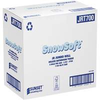 Snowsoft Deluxe Bathroom Tissue, Jumbo Roll, 2 Ply, White Les Distributions ICE