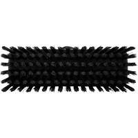 Compact Wall/Deck Broom, Stiff Bristles, 8-9/10", Polyester/Polypropylene, Black Les Distributions ICE