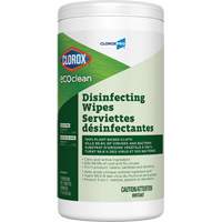 EcoClean Disinfecting Wipes, 75 Count Les Distributions ICE