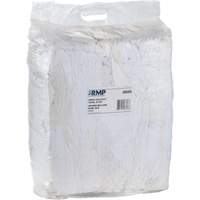 Wiper Rags, Fleece, White, 20 lbs. Les Distributions ICE