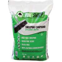 Pine Sweep Biodegradable Sweeping Compound, Bag, 44 lbs. (20 kg) Les Distributions ICE