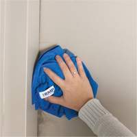 Dusting and Cleaning Cloth, Microfibre, Blue Les Distributions ICE