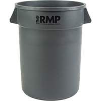 Garbage Bin, Polyethylene, 32 US gal. Les Distributions ICE