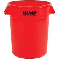 Garbage Bin, Polyethylene, 20 US gal. Les Distributions ICE