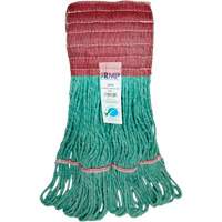 T&ecirc;te de vadrouille &agrave; bande large, Antimicrobien/Finition de plancher/Sp&eacute;cialis&eacute;, Coton/Rayonne/Synth&eacute;tique, Style Boucle Les Distributions ICE