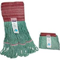 T&ecirc;te de vadrouille &agrave; bande large, Antimicrobien/Finition de plancher/Sp&eacute;cialis&eacute;, Coton/Rayonne/Synth&eacute;tique, Style Boucle Les Distributions ICE