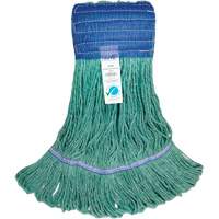 T&ecirc;te de vadrouille &agrave; bande large, Antimicrobien/Finition de plancher/Sp&eacute;cialis&eacute;, Coton/Rayonne/Synth&eacute;tique, Style Boucle Les Distributions ICE