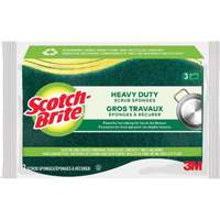 &eacute;ponge &agrave; r&eacute;curer pour les travaux intenses Scotch-Brite, &agrave; r&eacute;curer, 2-3/5" la x 4-2/5" l Les Distributions ICE