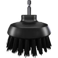 HyDrive Round Drill Brush, Extra Stiff Bristles, 3-1/10" Long, Black Les Distributions ICE