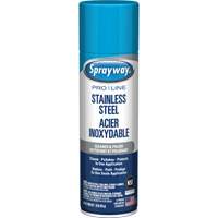 Nettoyant & polis pour acier inoxydable Pro Line, 15 oz, Canette a&eacute;rosol Les Distributions ICE
