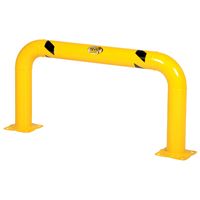 High Profile Machinery Guards, 4' W x 2' H, Yellow Les Distributions ICE
