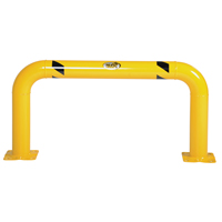 High Profile Machinery Guards, 4' W x 2' H, Yellow Les Distributions ICE