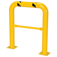 High Profile Machinery Guards, 3' W x 3.5' H, Yellow Les Distributions ICE