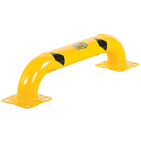 Low Profile Rack Guards, 3' W x 0.75' H, Yellow Les Distributions ICE