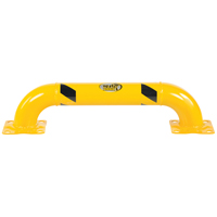 Low Profile Rack Guards, 3' W x 0.75' H, Yellow Les Distributions ICE