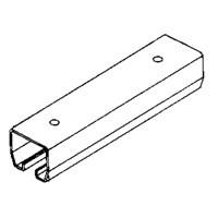 Rail de roulement pour murs-rideaux, 10' lo Les Distributions ICE
