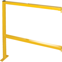 Perimeter Guards - Tubular Style, 94" W x 49-1/2" H, Yellow Les Distributions ICE