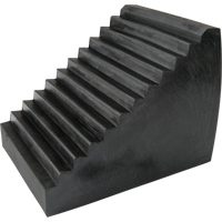 Cale de roue, 9-1/2" x 6-1/2" x 7-1/2", Noir Les Distributions ICE