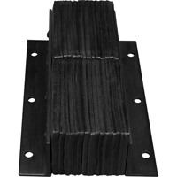 Butoirs de quai lamell&eacute;s, Vertical, Caoutchouc, 11" la x 9" p x 24" h Les Distributions ICE