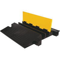 Yellow Jacket&reg; Extreme Crossover Cable Protector, 2 Channels, 35.75" L x 42.125" W x 5.125" H Les Distributions ICE