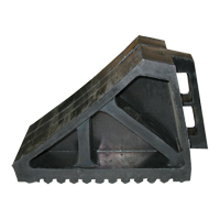 Cale de roue, 10-5/8" x 7" x 4-1/2", Noir Les Distributions ICE