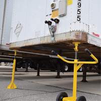 Two-Post Trailer-Stabilizing Jack Stands, 50 tons Lift Capacity Les Distributions ICE