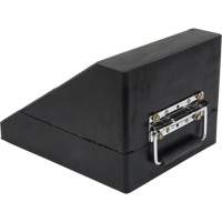 Cale de roue, 10-5/8" x 8-5/8 x 7", Noir Les Distributions ICE