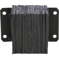 Butoir de quai lamell&eacute;, Horizontal, Caoutchouc, 12" la x 6" p x 10" h Les Distributions ICE