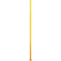 Poteau de protection p&eacute;rim&eacute;trique ajustable, 4" la x 96" h, Jaune Les Distributions ICE