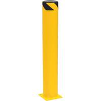 Safety Pipe Bollard, Steel, 42" H x 6-5/8" W, Yellow Les Distributions ICE